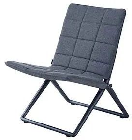 Cane-Line Traveller lounge klapstol - Airtouch, grå